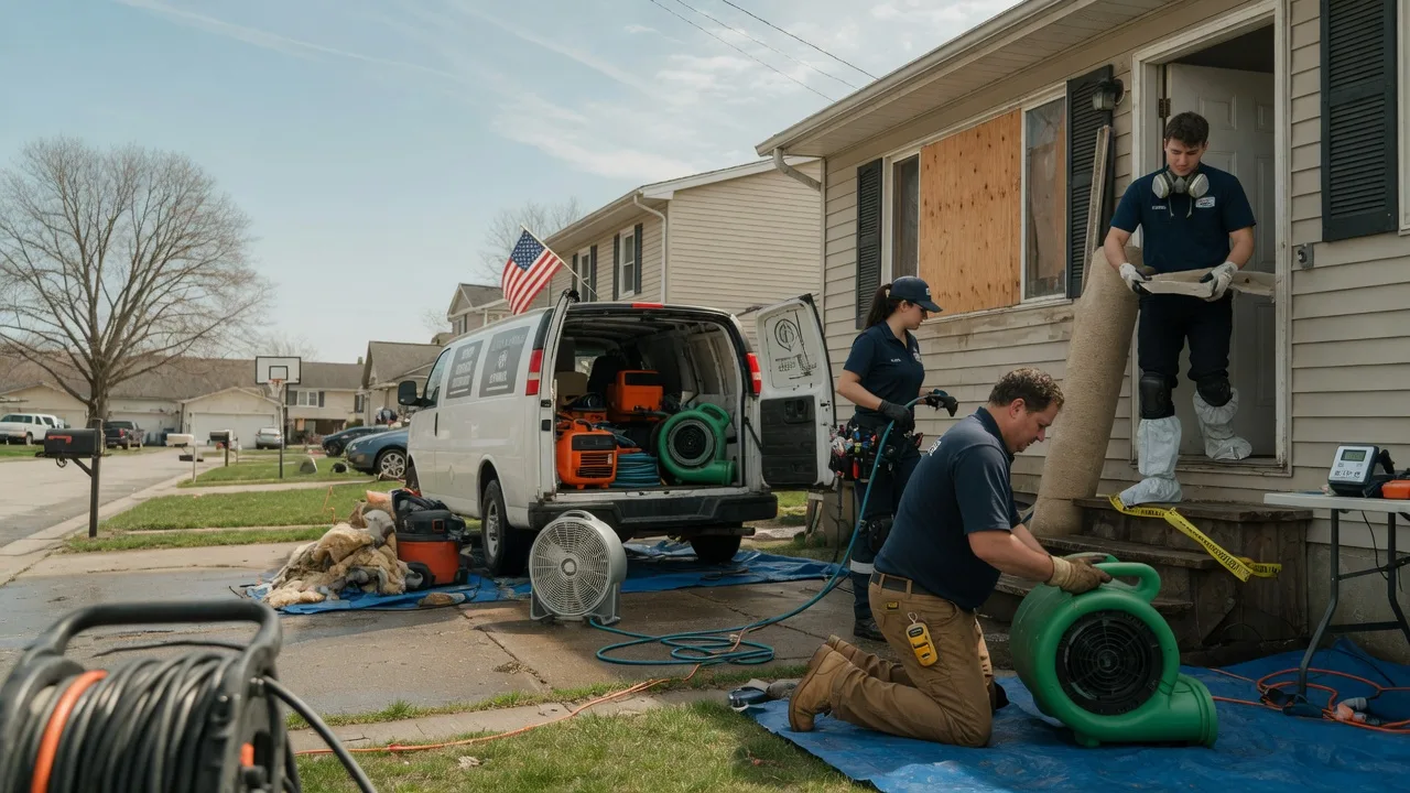 Water Damage Restoration in Samaria, MI near me
